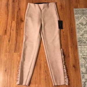 Skinny faux-suede leggings*